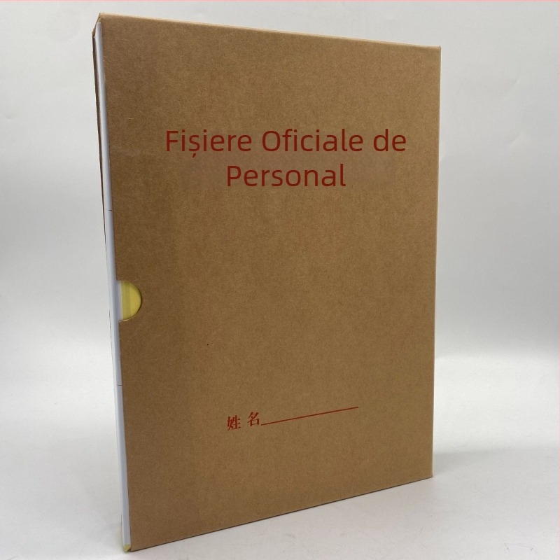 Cutie A4 pentru dosarele personalului – fără găuri, depozitare documente, construcție dintr-o singură piesă