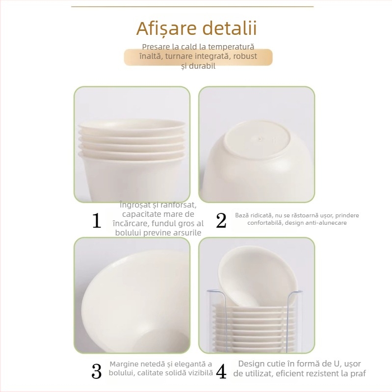 Cești Gongfu de ceai, de unică folosință, ambalate în pungă, biodegradabile, de calitate alimentară, portabile pentru călătorii în aer liber