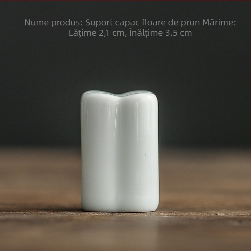 Suport ceramic pentru capacul ceainicului, accesorii pentru setul de ceai, stil modern minimalist
