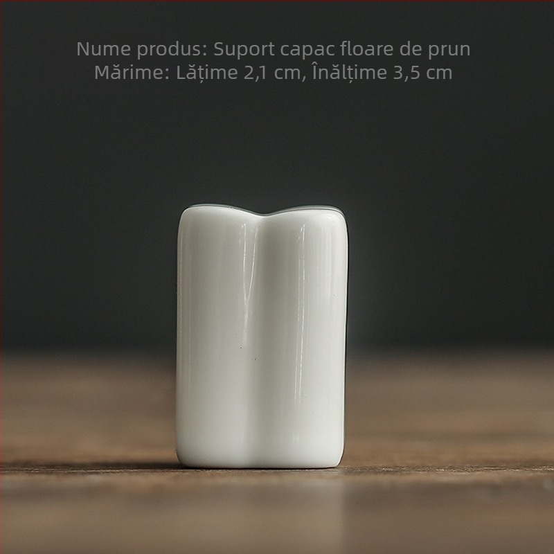 Suport ceramic pentru capacul ceainicului, accesorii pentru setul de ceai, stil modern minimalist