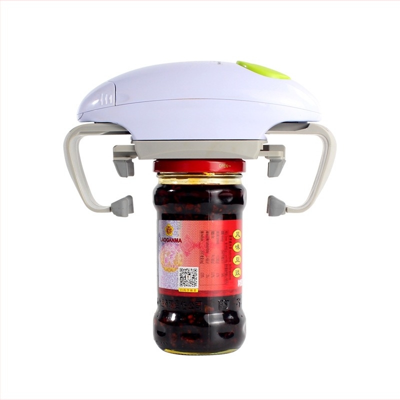 Deschizător electric multifuncțional cu două capete, pentru conserve, sticle și capace filetate