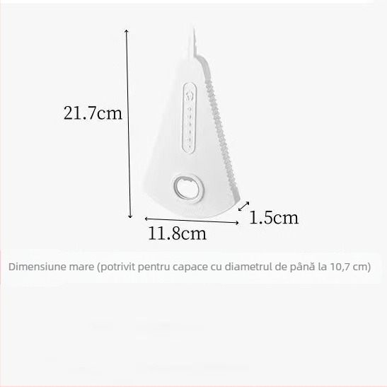 Deschizător magnetic multifuncțional pentru conserve, pentru uz casnic, deschizător de sticle din ABS, instrument pentru deschiderea conservelor, deschidător pentru capacele băuturilor