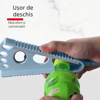 Deschizător multifuncțional pentru bere, cu orificiu pentru scoaterea capacelor – unealtă de uz casnic, economie de efort