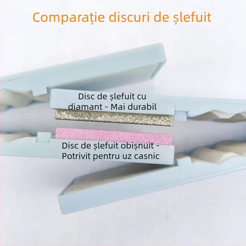 Deschizător de sticle din oțel inoxidabil pentru asistenți medicali, cu disc abraziv pentru sticle din sticlă și ampule – unealtă de siguranță multifuncțională