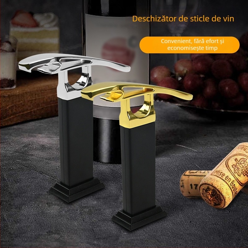 Deschizător de sticle de vin cu design 3D în formă de animal, deschizător de dop și deschizător de capace de bere