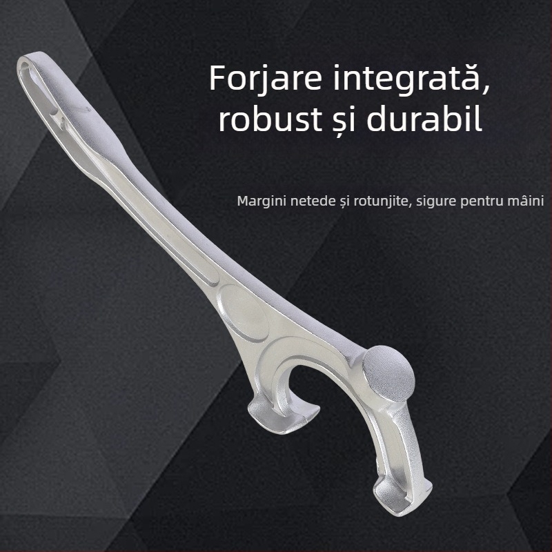 Deschizător multifuncțional din aluminiu pentru conserve și sticle, portabil