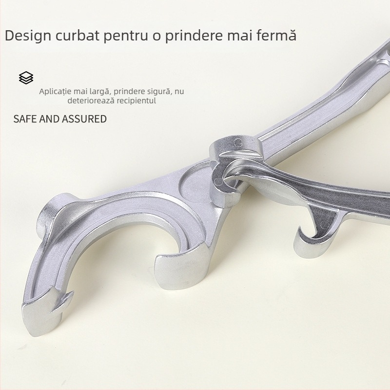 Deschizător multifuncțional din aluminiu pentru conserve și sticle, portabil