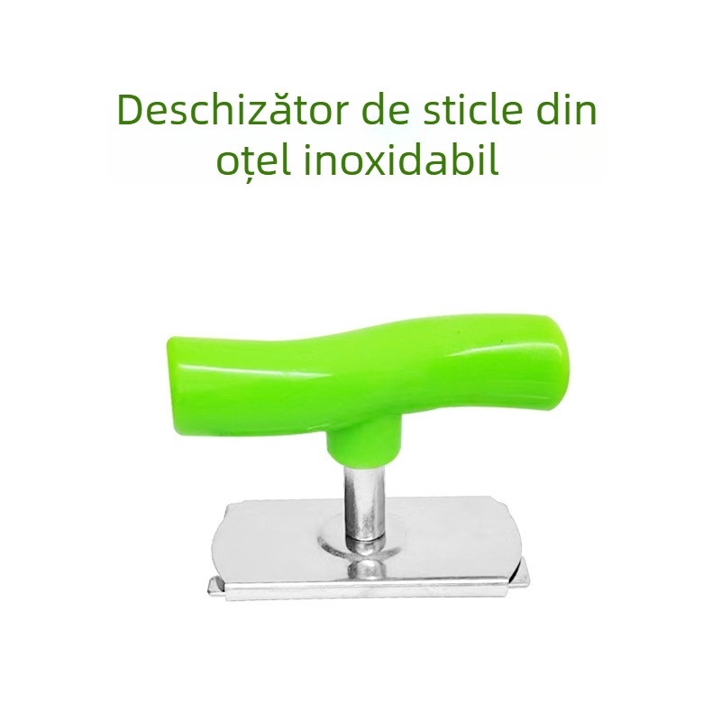 Deschizător multifuncțional din oțel inoxidabil pentru conserve și capace de sticle, instrument de bucătărie cu priză antiderapantă