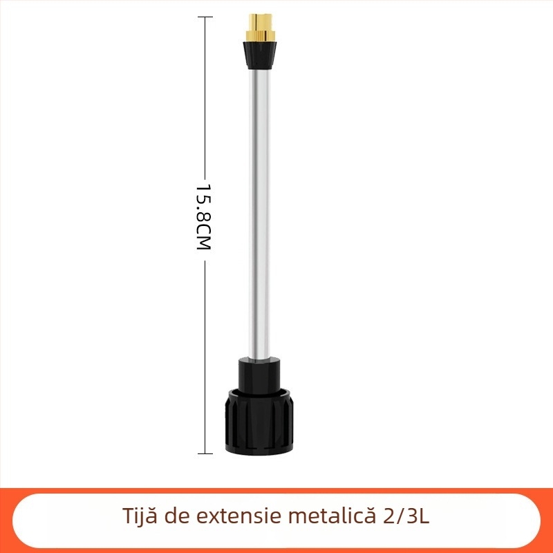 Piese de schimb pentru stropitoare cu aer sub presiune: duză, corpul recipientului și capul de pulverizare