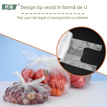Pungi PE pentru conservare, uz casnic, mari, medii și mici, pentru alimente și legume, de unică folosință, groase, cu perforații pentru deschidere