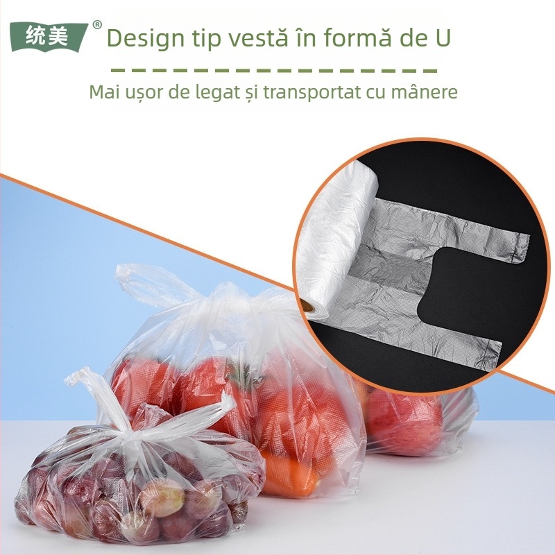 Pungi PE pentru conservare, uz casnic, mari, medii și mici, pentru alimente și legume, de unică folosință, groase, cu perforații pentru deschidere