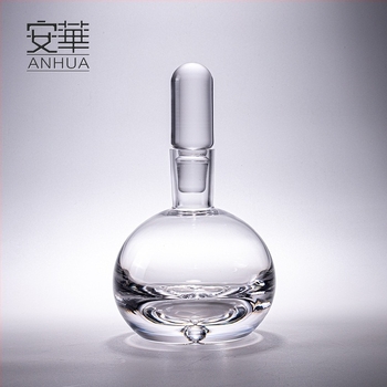 ANHUA Set de vin din sticlă artistică, înaltă calitate: decantator, carafă și pahare de vin pentru uz casnic