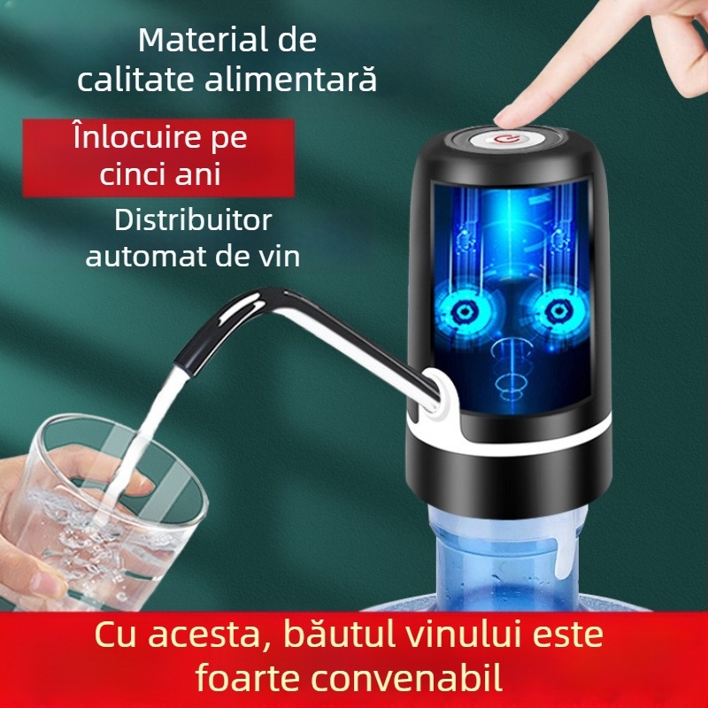 Distribuitor de vin complet automat pentru uz casnic, cu aspirație și filtru