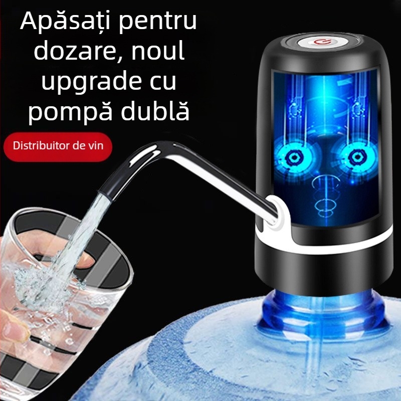 Distribuitor de vin complet automat pentru uz casnic, cu aspirație și filtru