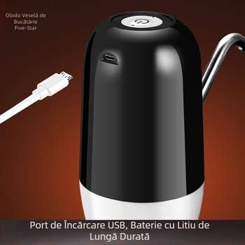 Pompa electrică pentru vin cu autoamorsare, pompă automată pentru borcane de vin, pentru uz casnic