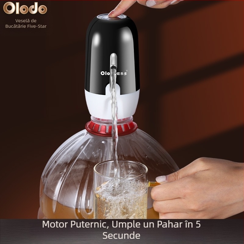 Pompa electrică pentru vin cu autoamorsare, pompă automată pentru borcane de vin, pentru uz casnic