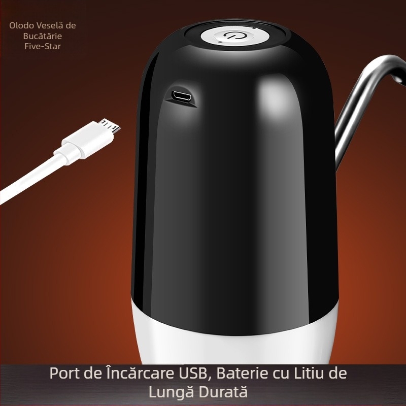 Pompa electrică pentru vin cu autoamorsare, pompă automată pentru borcane de vin, pentru uz casnic