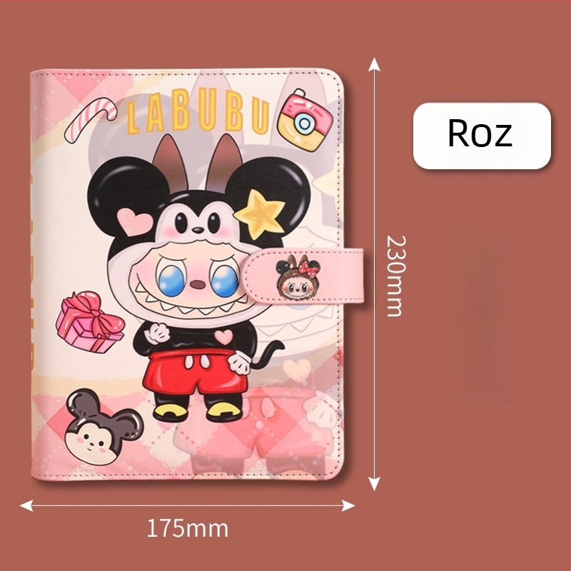 Album drăguț A5 pentru fani ai idolilor, depozitare pentru carduri de 3 inchi, album foto Polaroid cu patru celule, personalizabil