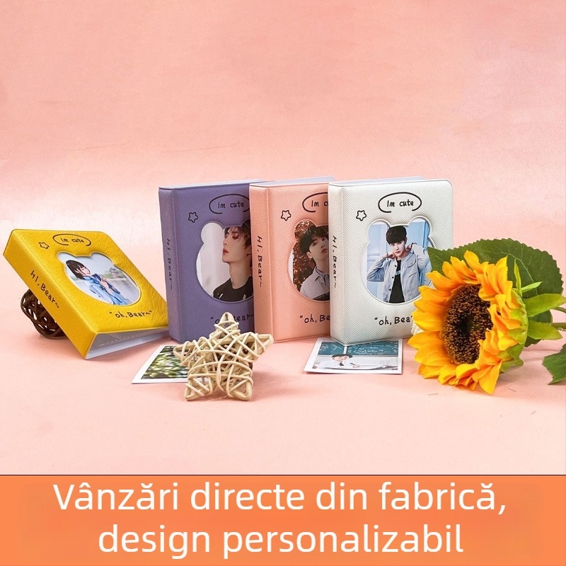 Album foto Polaroid de 3 inch, mini album pentru fani și depozitare de carduri
