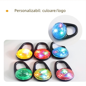 Pandantiv LED pentru animale de companie, zgardă impermeabilă pentru câini și pisici