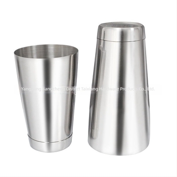 Shaker de cocktail Boston din oțel inoxidabil 304, cu bază groasă