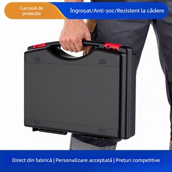 Cutie de unelte din plastic personalizată, cu interior PP, rezistentă la cădere
