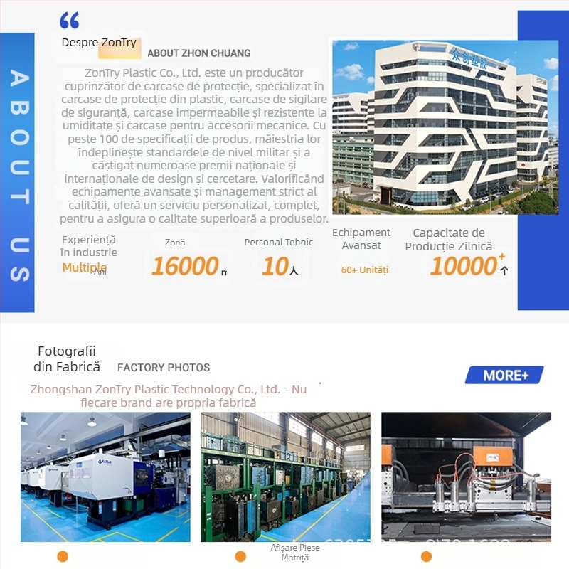 Cutie de unelte din plastic personalizată, cu interior PP, rezistentă la cădere