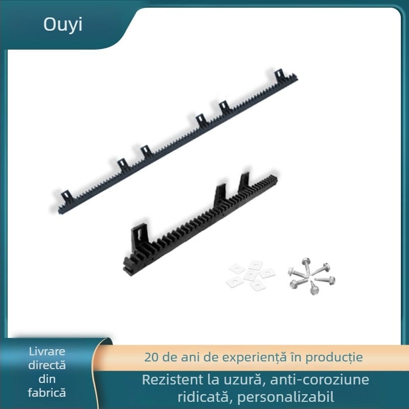 Raia de transmisie din oțel 45, dinți elicoidali extinși, accesoriu mecanic