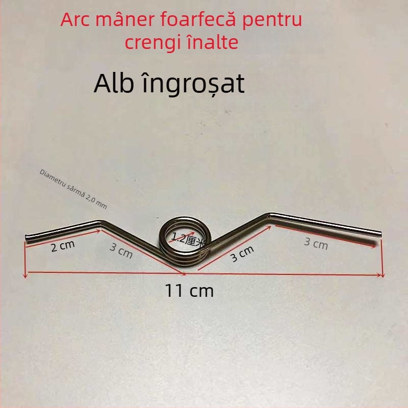 Foarfă de tăiere a ramurilor înalte cu arc — foarfă pentru pomi fructiferi, arc în formă de V, mâner ergonomic