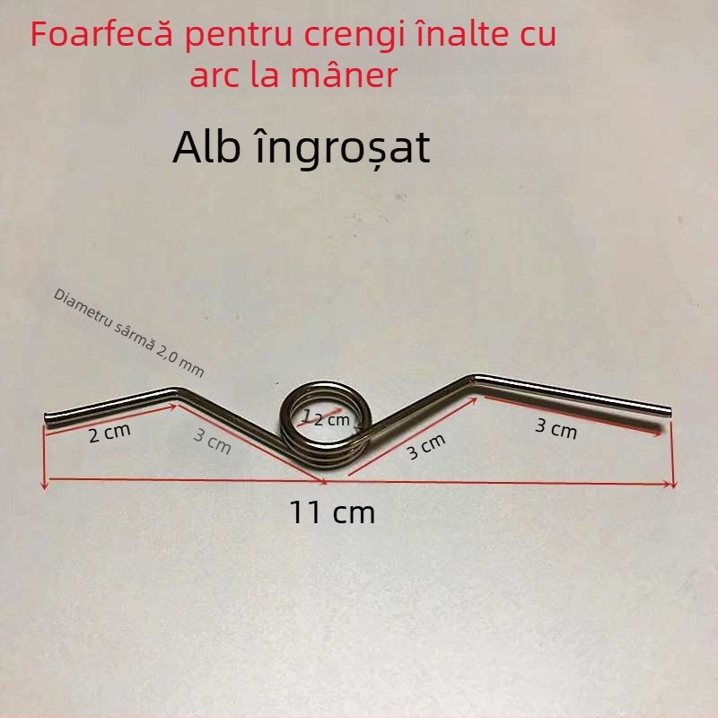 Foarfă de tăiere a ramurilor înalte cu arc — foarfă pentru pomi fructiferi, arc în formă de V, mâner ergonomic