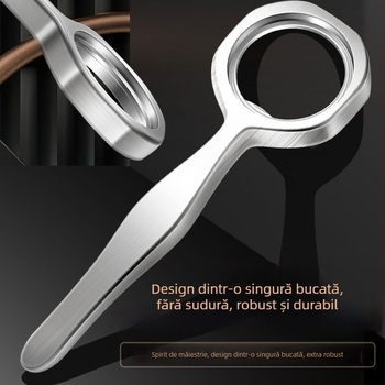 Deschizător de sticle multifuncțional din oțel inoxidabil 304 – instrument universal pentru capace, pentru bere și băuturi spirtoase