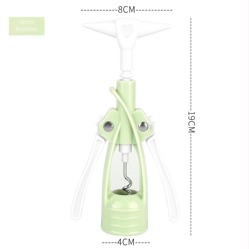 Set deschizătoare de vin multifuncțional cu corp din plastic îngroșat