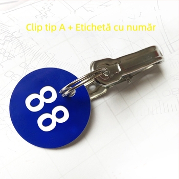 Set etichete UV imprimate pentru dulapuri: etichetă cu număr, etichetă digitală, etichetă pentru depozitare chei, etichetă baie/saună