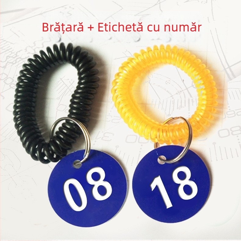 Set etichete UV imprimate pentru dulapuri: etichetă cu număr, etichetă digitală, etichetă pentru depozitare chei, etichetă baie/saună
