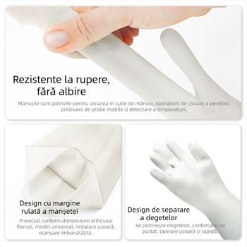 Mănuși din nitril, rezistente la substanțe chimice, ulei, coroziune și la acizi și baze