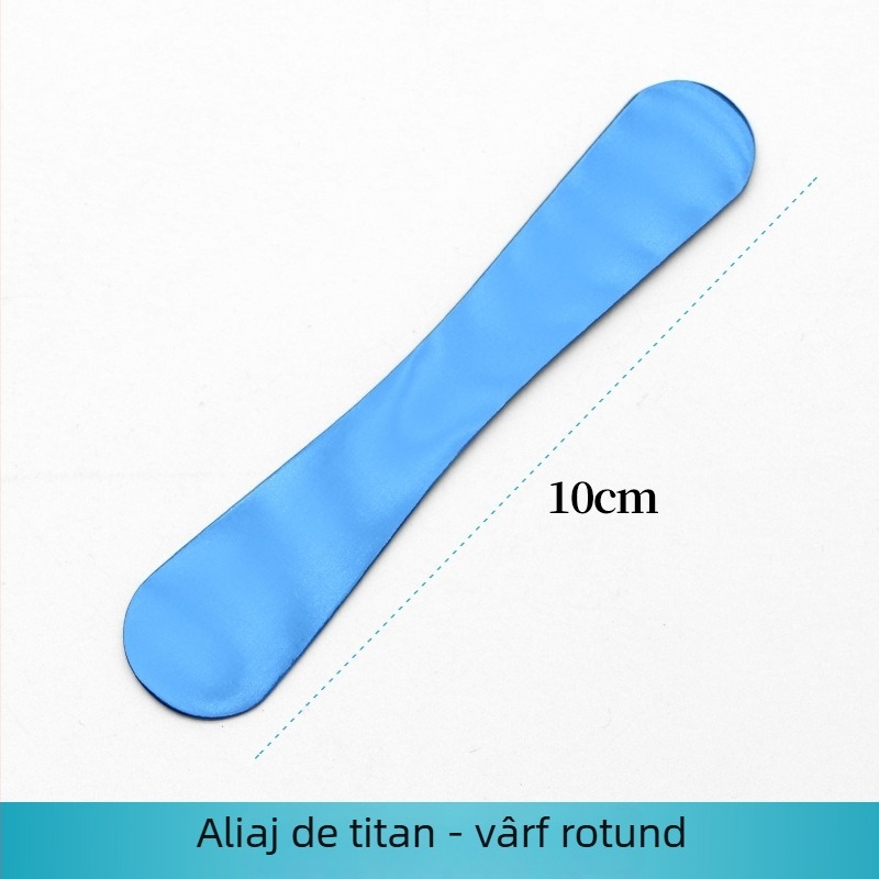 Placă de protecție a pleoapei din oțel inoxidabil pentru operația pleoapelor duble; instrument oftalmologic pentru stabilizarea pleoapei, clătirea ochilor și aplicarea eyelinerului.