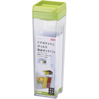 Recipient din porțelan osos pentru apă rece, capac, 1,1 L, design elegant pentru infuzarea ceaiului
