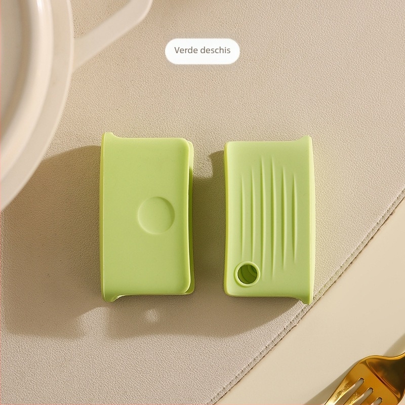 Set de protecție pentru mânere din silicon, anti-arși, izolație termică pentru oale din fontă, include pernuțe pentru mâini, mânere și mănuși rezistente la temperaturi înalte