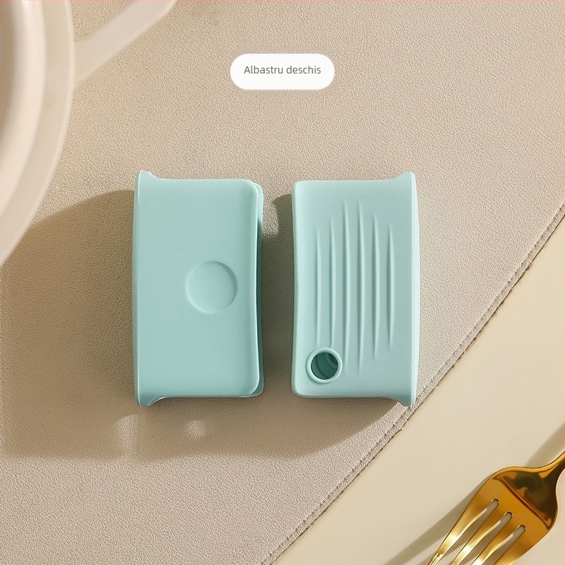 Set de protecție pentru mânere din silicon, anti-arși, izolație termică pentru oale din fontă, include pernuțe pentru mâini, mânere și mănuși rezistente la temperaturi înalte