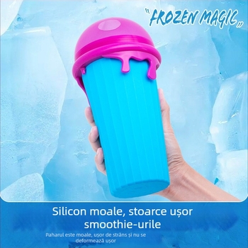 Cana de smoothie cu răcire rapidă — îngheață cu o singură apăsare