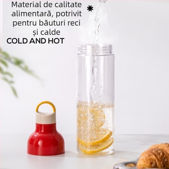 Dopamine pentru infuzie la rece — recipient portabil pentru ceai și cafea cu compartiment pentru apă și ceai separat