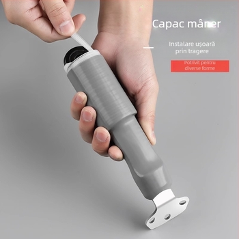 Husă din silicon rezistentă la temperaturi pentru mânerul de wok și oale, potrivită pentru spatulă și lingură