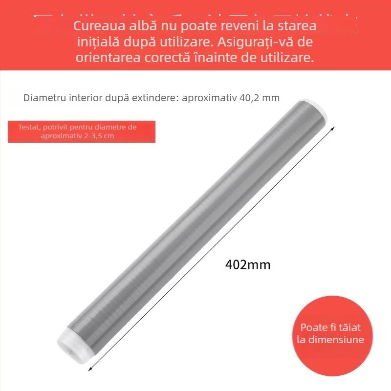Husă din silicon rezistentă la temperaturi pentru mânerul de wok și oale, potrivită pentru spatulă și lingură