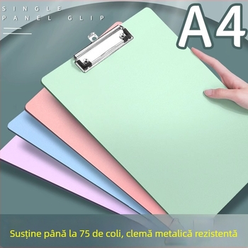 Dosar A4 din spumă în culori Macaron Morandi, papetărie de birou, dosar multifuncțional pentru examene