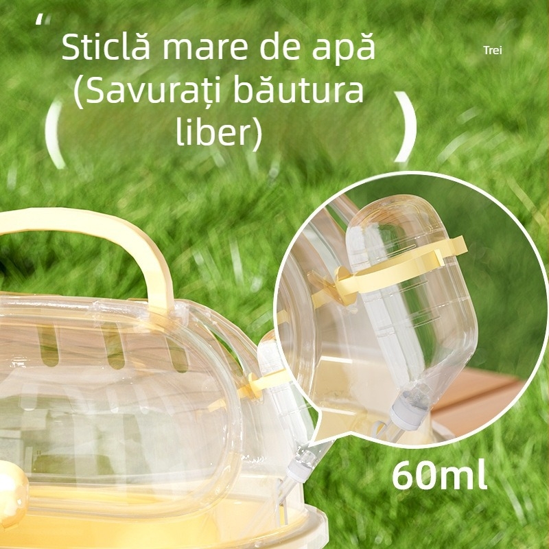 Cușcă pentru hamster pentru ieșiri în aer liber, spațioasă, vilă de lux pentru hamster