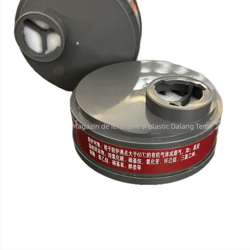 Cutie de filtrare Snap-On circulară pentru mască de gaz, accesorii, cărbune activ, pentru vopsire și industrie chimică