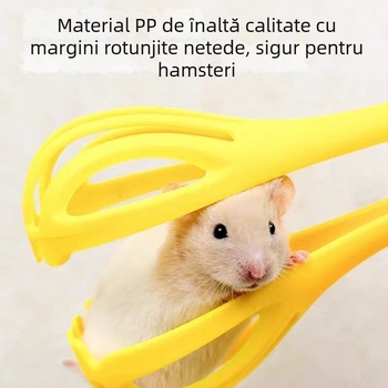 Jucărie interactivă pentru hamster și set de decor pentru habitat – accesorii pentru hamsterul sirian