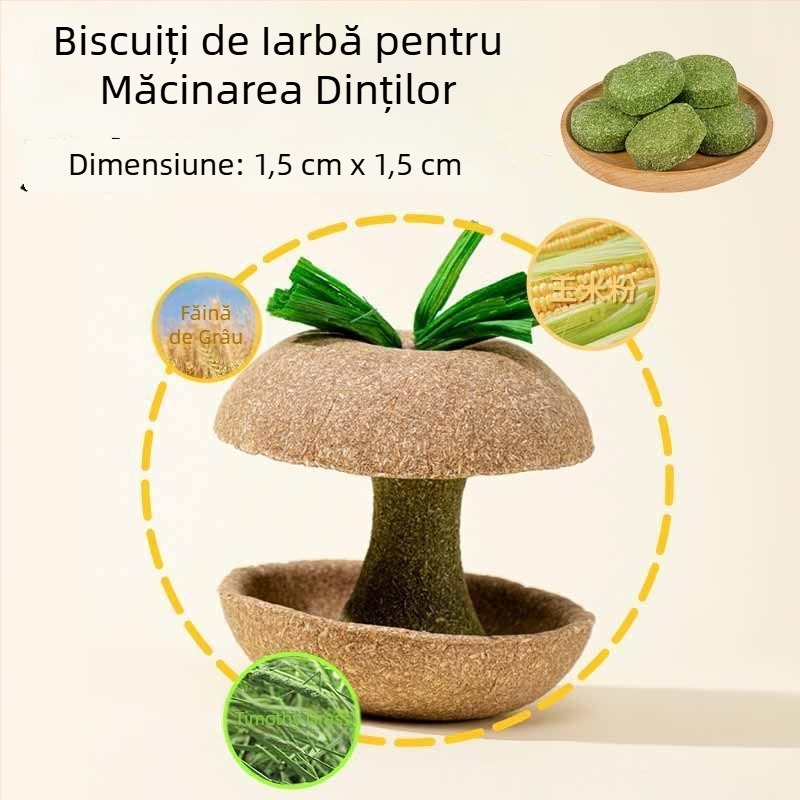 Bețișor de mestecat cu miez de măr pentru hamster – gustare și jucărie durabilă pentru animale de companie mici