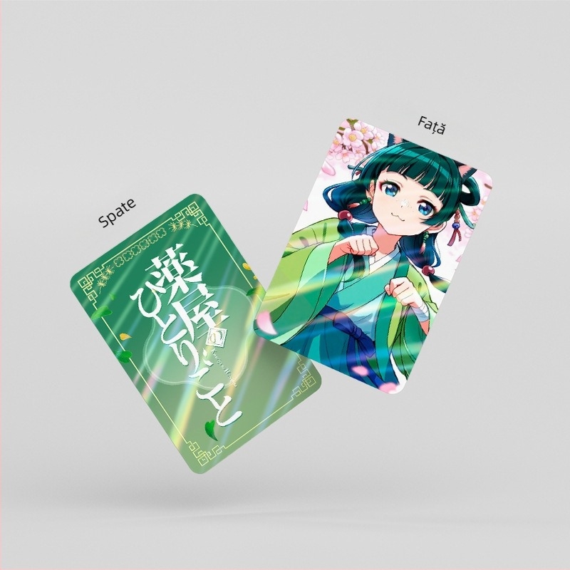 Set nou de 30 carduri laser: carduri anime flash, holografice, cu două fețe, carduri Lomo cadou