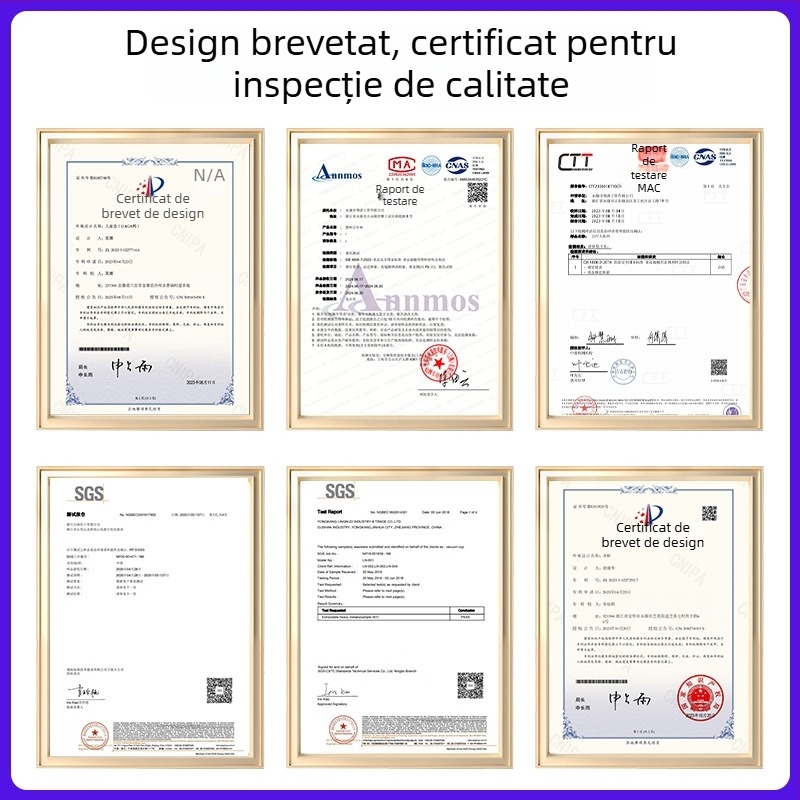 Cană izolată din oțel inoxidabil 316, capacitate mare, pentru copii și elevi, termos sport cu închidere basculantă și design creativ